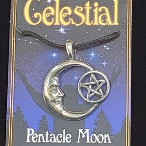 Jewelry - Pentacle Moon Celestial Amulet NWT Jewelry - Pentacle Moon Celestial Amulet NWT